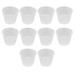 10pcs Replacement Earbud Silicone Cone Shaped Earbud Tips Set for Hearing Amplifier S