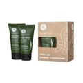 Luseta Tea Tree & Argan Oil Detangling Shampoo & Conditioner Travel Set 2 x 1.01oz for Damaged & Oily Hair - Sulfate Free Paraben Free