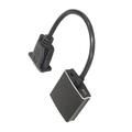 25M VGA to Output 1080p TV AV HDTV Video Cable Converter Adapter Plug for Audio HDTV Monitor Laptop Desktop Computer - Black