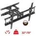 Articulating Full Motion TV Wall Mount Bracket 32 36 43 46 50 55 60 65 70 Inch