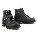Milwaukee Motorcycle Clothing Company MB433EE Men s Wide With Black Road Captain Motorcycle Leather Boots 12 Wide
