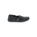 TOMS Flats: Black Shoes - Women's Size 5 1/2 - Round Toe