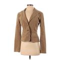 CALVIN KLEIN JEANS Blazer Jacket: Tan Jackets & Outerwear - Women's Size Small