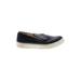 Sarah Flint Sneakers: Slip-on Wedge Classic Black Print Shoes - Women's Size 6 - Almond Toe