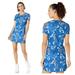 Adidas Dresses | Adidas Farm Rio Butterfly Print Mini Dress Blue Size Medium | Color: Blue | Size: M