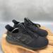 Adidas Shoes | Adidas Kaptir 2.0 Shoes Mens 11.5 Running Black Mesh Low Top Lace Up Sneakers | Color: Black | Size: 11.5