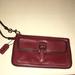 Coach Bags | Like New Vintage Coach Wristlet | Color: Red | Size: Os