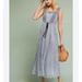 Anthropologie Dresses | Maeve Anthropologie Darcy Striped Maxi Dress Size 0 | Color: Blue/White | Size: 0