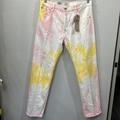 Levi's Jeans | Levi’s 501 ‘93 Straight Button Fly Tie Dye Jeans Size 3432. Nwt. | Color: Pink/Yellow | Size: 34