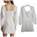 Free People Dresses | Freepeople Mini White Dress | Color: White | Size: M