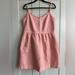 J. Crew Dresses | J. Crew Pink Tweed Sun Dress Sz 14 | Color: Pink | Size: 14