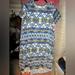 Lularoe Dresses | Lularoe L Carly Dress | Color: Blue/Green | Size: L