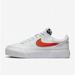Nike Shoes | Nike Court Legacy Lift Sneakers White/Orange/Cheetah 9.5 | Color: Orange/White | Size: 9.5