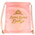 Disney Bags | Disney Parks Bibbidi Bobbidi Boutique Cinderella Drawstring Backpack Bag Pink | Color: Pink | Size: 15" X 12.75"