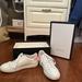 Gucci Shoes | Gucci Authentic Leather Sneakers | Color: Pink/White | Size: 36