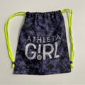 Athleta Bags | Athleta Girl Bag Backpack Lightweight Exercise Tie Dye Blue Neon Yellow White | Color: Blue/Yellow | Size: Os