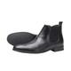 DMGYCK Chelsea Boots Men Casual Black Boots Classic Slip On Boots For Men Ankle Dress Boots Men's Chelsea Fashion High Top Boots (Color : Black, Size : 7.5 UK)