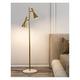 QIByING Standing Tall Lamps Adjustable LED Floor Lamp Home Living Room Bedroom Study Decoration Marble Base Standing Light Reading Light (Color : Gold, Size : 27 * 154cm)