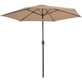 Garden Patio UmbrellasLife Outdoor Umbrella Sunshade, UV Protection and Waterproof with Metal Pole Home Lawn Outdoor Life Outdoor Umbrella Sunshade