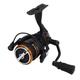 Lightweight Carbon Spool Fishing Reel, Smooth Line Release, Ergonomic Design, High Speed Gear Ratio with Storage Bag (1000S)