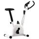 Exercise Bike with Belt Resistance White,Assembly product size: 90 x 38 x 103 cm (L x W x H)