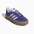 Adidas Shoes | Adidas Originals For Women's Classic Gazelle Bold Shoes-Dark Purple/White - Nwt | Color: Purple/White | Size: Various