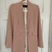 Zara Jackets & Coats | Nbw - Zara Dusty Pink/Cream Blazer | Color: Cream | Size: 2