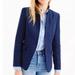 J. Crew Jackets & Coats | J Crew Regent Blazer Linen Navy Polka Dot 2 | Color: Blue/White | Size: 2