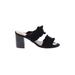 Journee Collection Heels: Black Shoes - Women's Size 5 1/2