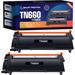 Smart Printink TN660 High Yield Black Toner Replacement Cartridge Kit (2-Pack) SPTN6602PK