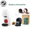 Adattatore icafilas per Nescafè Dolce Gusto Genio s plus Maker con porta capsule Nespresso per capsule di caffè riutilizzabili Piccolo xs