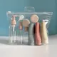 Portable Travel Refillable Bottle Set Lotion Shampoo Empty Container Transparent Spray Bottle