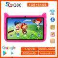 New 7 Inch Kids Tablets Android Learning Education Games Tablet PC 5G WiFi Quad Core 4GB+64GB Cheap