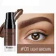 Natural 4 Colors Liquid Dyeing Eyebrow Cream Set Waterproof Durable Brown Tint Eyebrow Henna Mascara