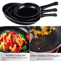 Frying Pan Non-stick Mini Thick Steak Flat Pan Iron Pancake Egg Fryer Kitchen Cookware 30cm