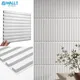 30x30cm Europe Fashion simple lines Decorative 3D Wall Panels Diamond Design 3d Wallpaper Mural