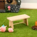 1Pc Wood Simulation Teatable Coffee Table Living Room Toy Doll House Accessories Mini Dollhouse