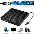 2024 External USB3.0 DVD RW CD Writer Slim Optical Drive Burner Reader Player Tray Type Portable For