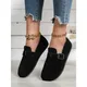 Autumn Women's Flat Cork Clogs Shoes Fashion Closed Toe Suede Platform Slippers for Women Outdoor