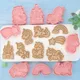 Moules à Biscuits en Forme d'Animaux de Dessin Animé Pochoirs d'Impression de Gâteaux Presse à