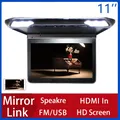 HD Screen 11.1 Inch Car Video Players 1080P Auto Ceiling TV Roof Mount Display Flip Down Car Monitor