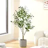 13-39in Long Tall Faux Olive Tree Branch Fake Plants Artificial Olive Branches with Olives for Home