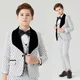 Boys dot suits for weddings Prom Suits Wedding Dress Kids tuexdo Children's Day Chorus Show Formal