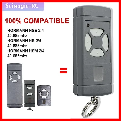 NOUVEAU Hörmann HSM4 HSM2 HS2 HS4 HSE2 HSE4 40.685MHz émetteur portatif. Pour télécommande de porte