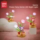 MINISO-Veilleuse LED Sanurgente Flower pour dormir série dégradée cadeau d'anniversaire