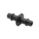 Garden Straight Hose Connector 1/4" Double Barbed Garden Hose Quick Connector Agricultural Drip