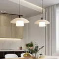 Lampe Suspendue Moderne Japonaise pour Salon Salle à Manger Bureau de oral et Lustres de
