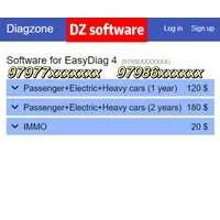 1 Jahr 2 Jahre Diagzone Pro Software Open Software Abonnement für easydiag 4 td (97986) golo