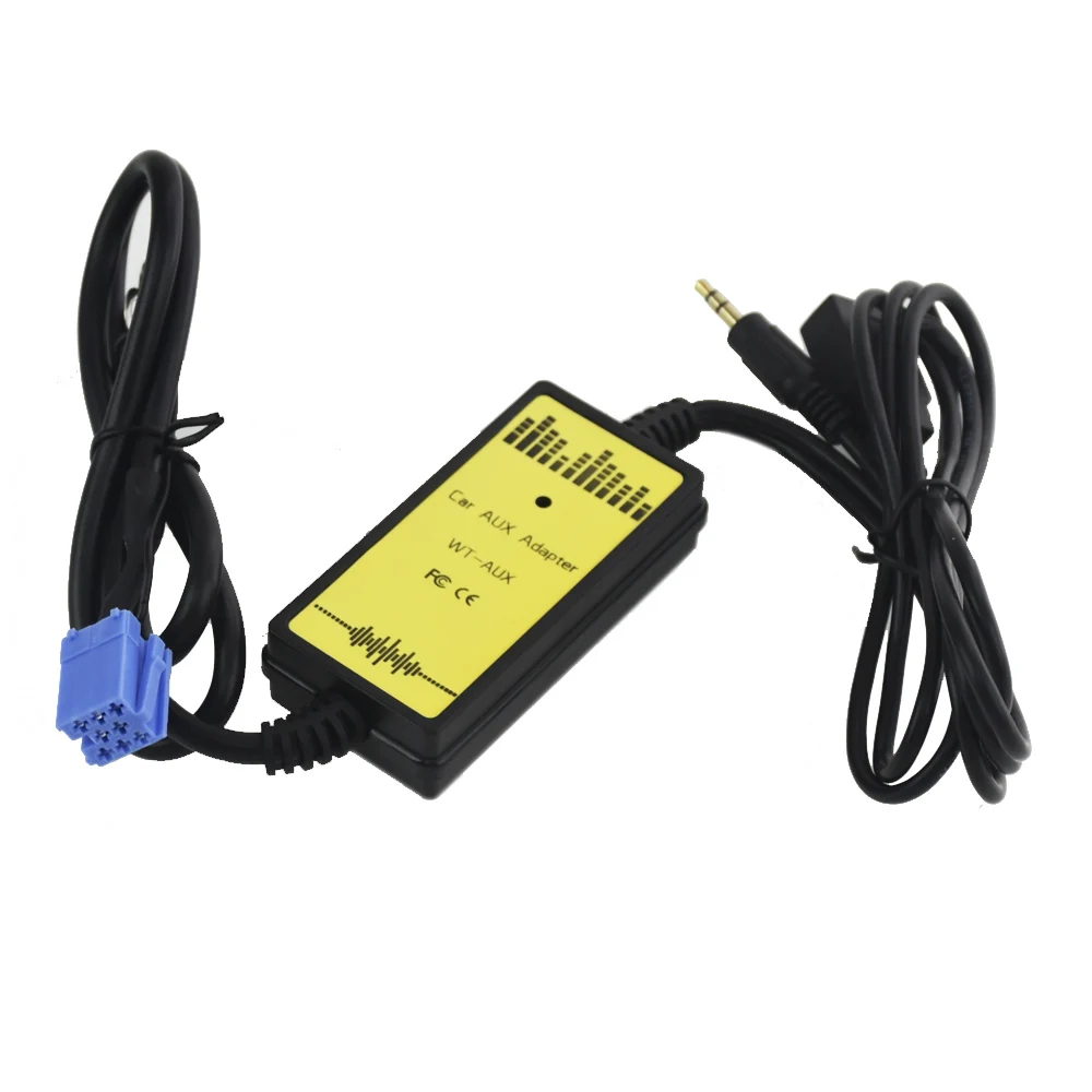Auto cd adapter mp3 audio interface aux usb sd mini 8p cd wechsler für vw transporter t5 sharan für skoda fabia octavia Image