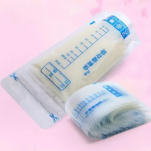 30 stück 250Ml Milch Gefrierschrank Taschen Mutter Milch Babynahrung Lagerung Brust Milch Lagerung